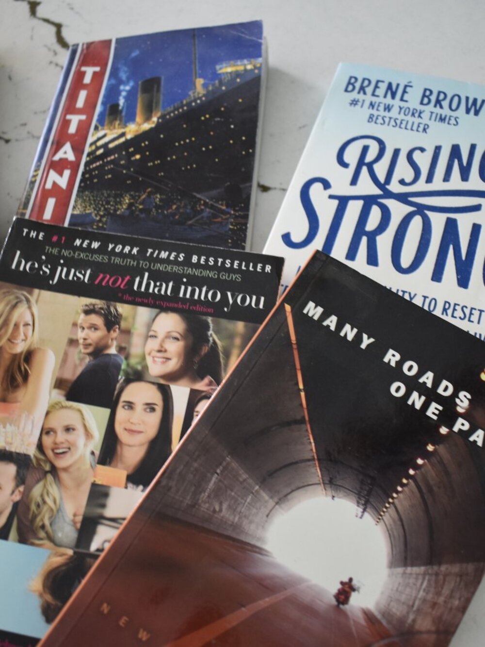 Self Help Book Lot Brené Brown Rising Strong Personal Growth Motivation 6 Books - Picture 3 of 4